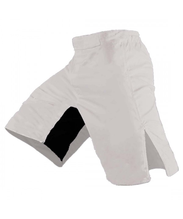 Blank MMA Shorts White 34