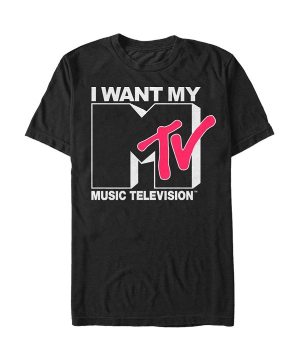 MTV Want Adult T Shirt Small