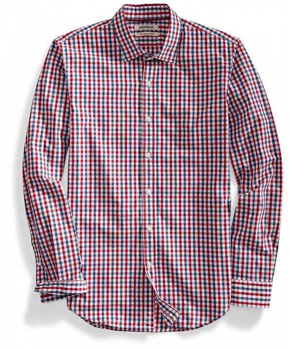 Goodthreads Slim Fit Long Sleeve Two Color Gingham