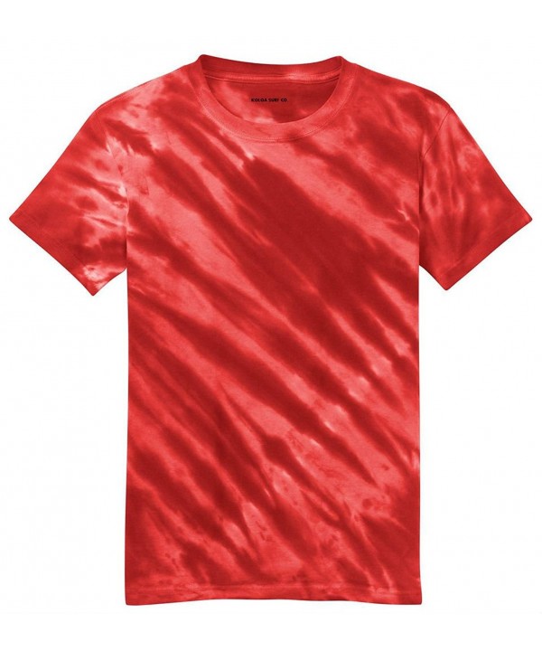 Koloa Surf Co Tie Dye T Shirt Red L