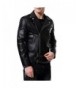 Designer Men's Faux Leather Coats
