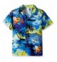 Palm Wave Hawaiian Shirt Sunset
