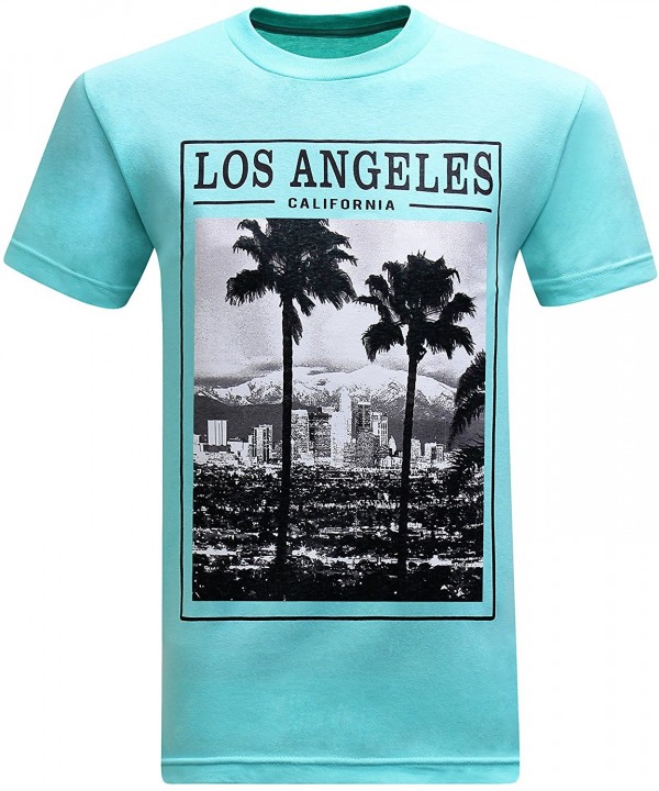 Angeles Twin Palms Mens T Shirt