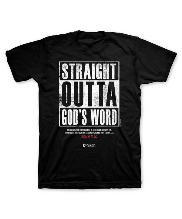 Straight Outta Gods Word Black