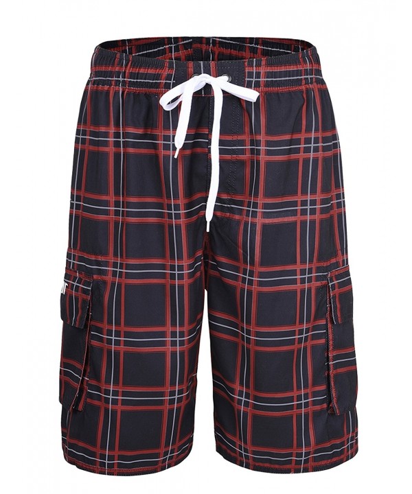 Hilor Trunk Shorts Boardshorts Pattern