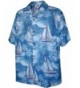 Pacific Hawaiian Shirts Sailboats 410 3610