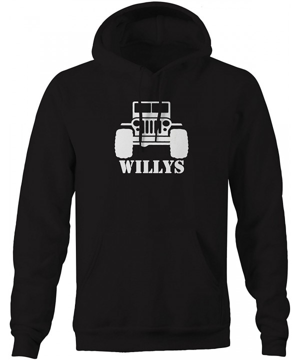 Willys Military Fenders Pullover Sweatshirt