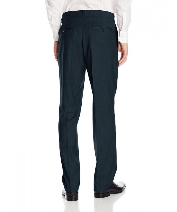 Flat Front Premium Flex Gabardine Dress Pants - Total Eclipse - C711YCAN0K7