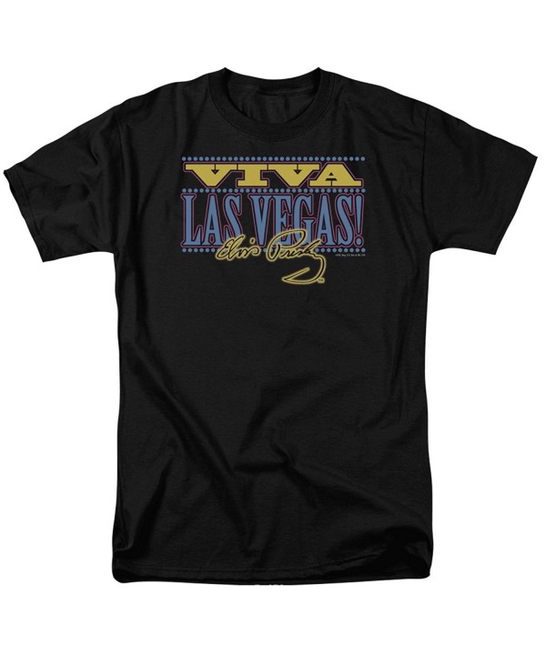Elvis Presley Vegas Adult T Shirt