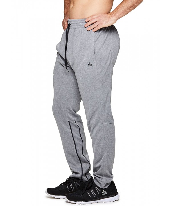 Active Men's Athletic Workout Running Tapered Jogger Sweatpant - Grey ...