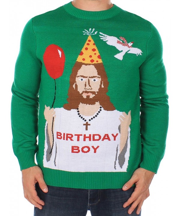 Mens Ugly Christmas Sweater Birthday
