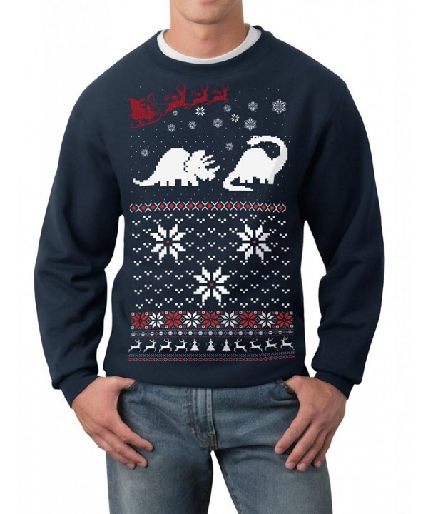 Skip Whistle Christmas Dinosaur Sweatshirt