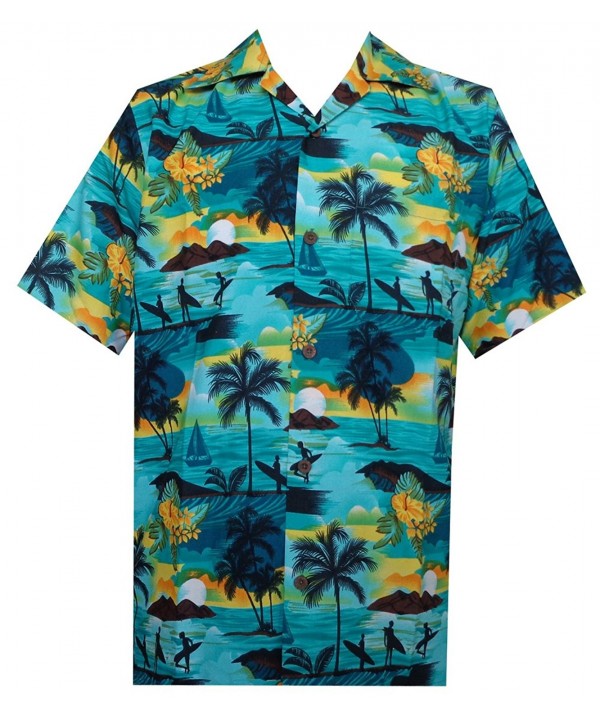 Alvish Hawaiian Allover Holiday Turquoise