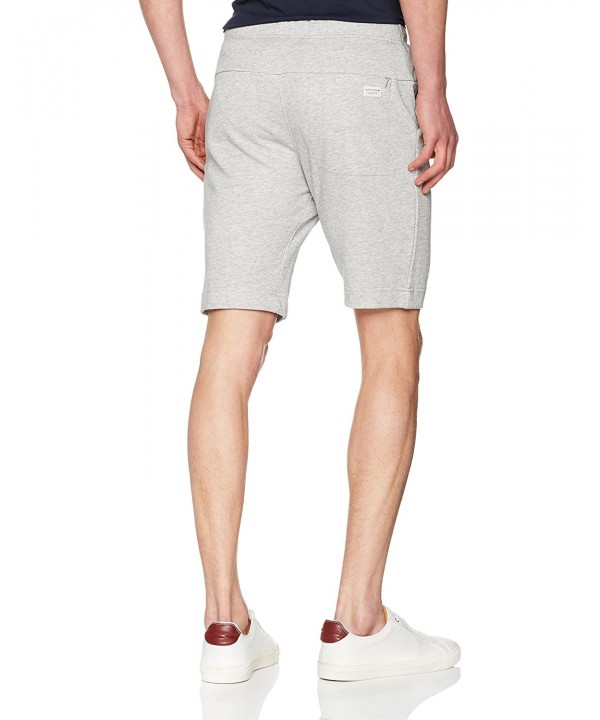 Men's Leon Narrow Shorts Grey - Light Grey Melange - C412OBJV31U