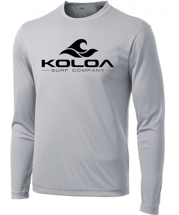 Koloa Sleeve Dri EQUIP Athletic Shirts Silver