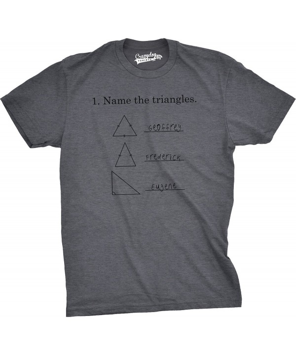 Crazy Dog T Shirts Triangles Sarcasm