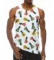 Loveternal Pineapple Casual Sleeveless T Shirts