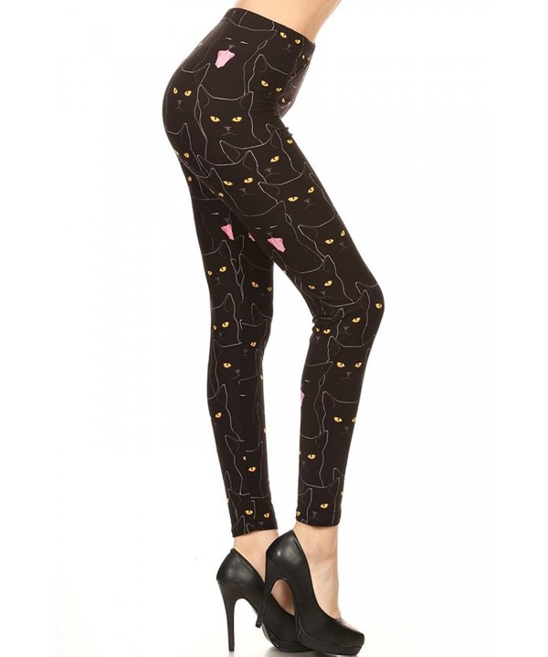 Leggings Depot R862 EXTRAPLUS Print CATmouflage