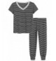 Latuza Womens Cotton Striped Pajama