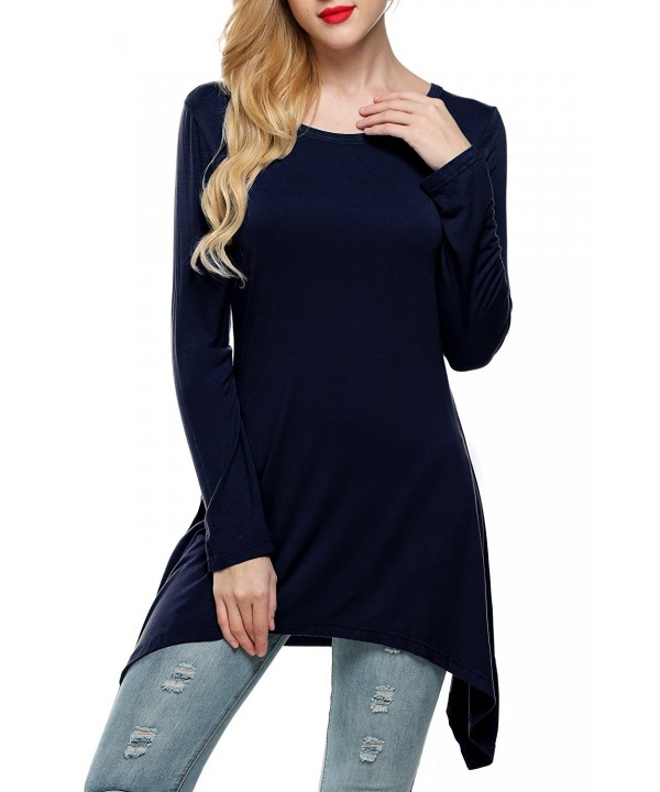 Meaneor Womens Sleeve Various DetailTunic