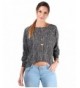 KRISP Batwing Sweater Size 6514 CHA SM