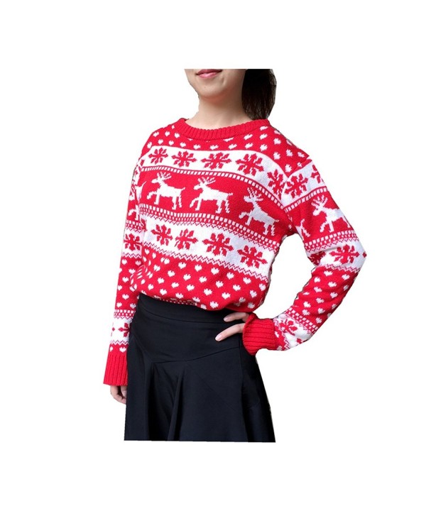 YC Fashion Reindeer Snowflake Christmas