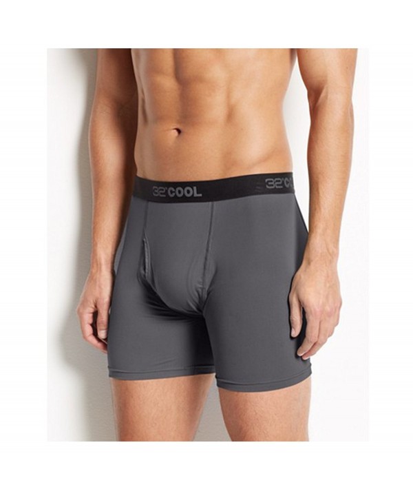 32 Degrees Boxer Brief Charcoal